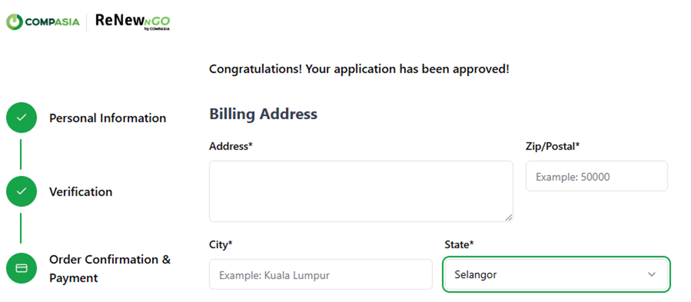 isi maklumat bil 2 renewngo